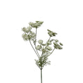 Roberts collection kunstbloem dille 80cm wit