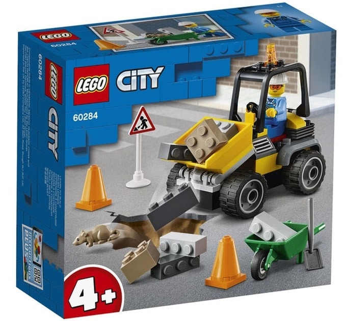 Lego City - 60284 Bulldozer mit Schubkarre