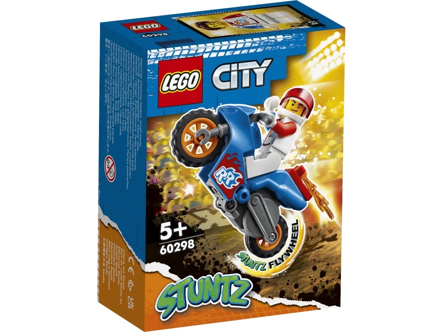 Lego City - 60298 Stuntz Raketen-Stuntbike