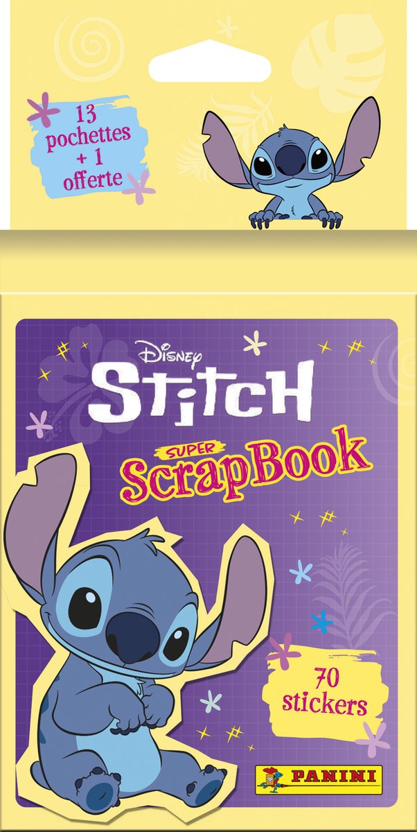 Panini stich ecoblister 9 pakjes plaatjes super scrapbook
