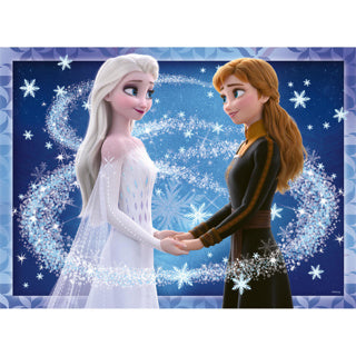 Ravensburger Disney Frozen Starline – Schwestern für immer, 200 Stück XXL