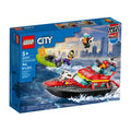 Lego city reddingsboot brand speelgoed voor kinderen - 60373