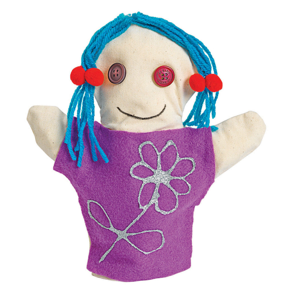 Färben - Dekorieren Sie Ihre eigenen Handpuppen, 12er-Set