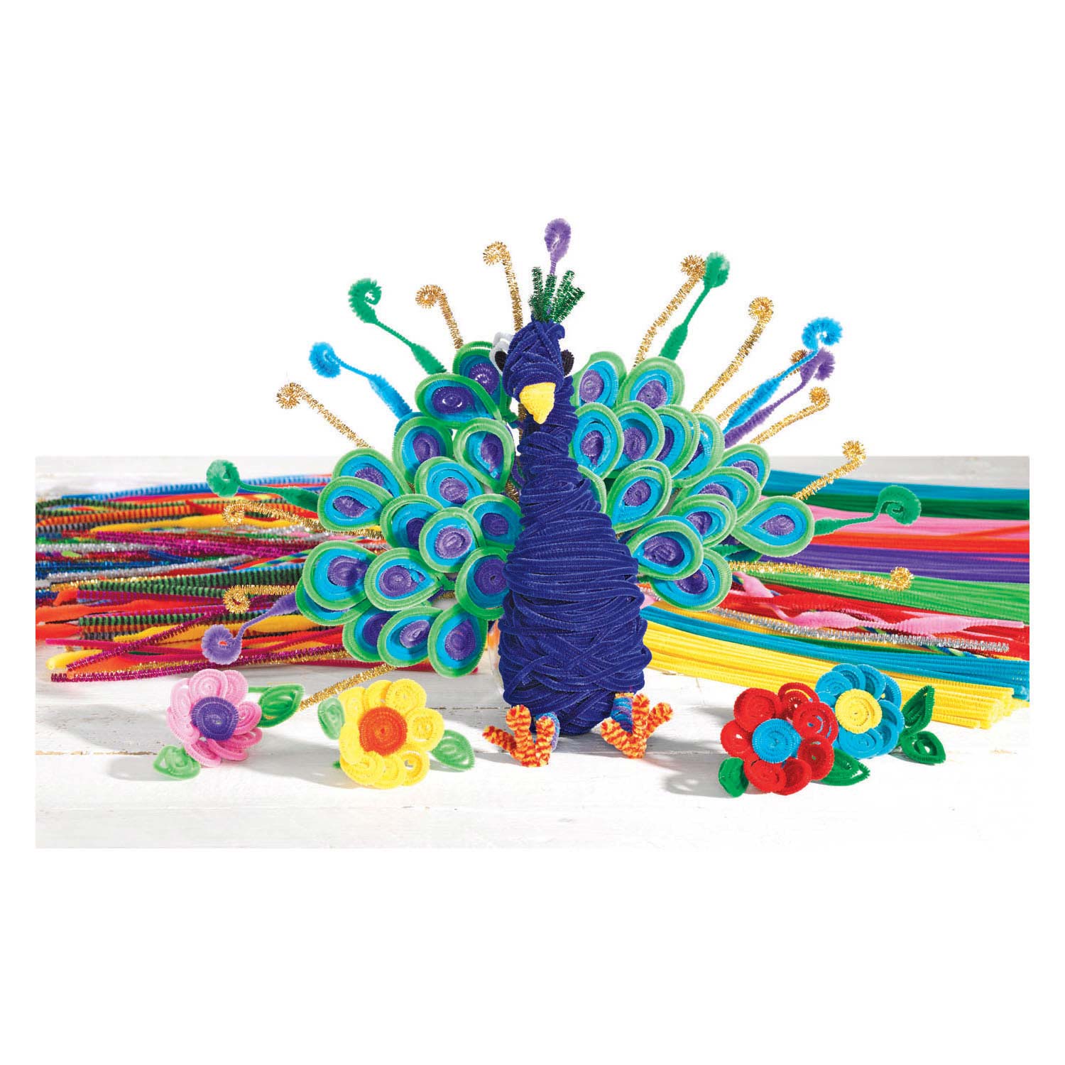 Colorations - Chenille-Draht-Klassenzimmer-Set, 250 Stück.