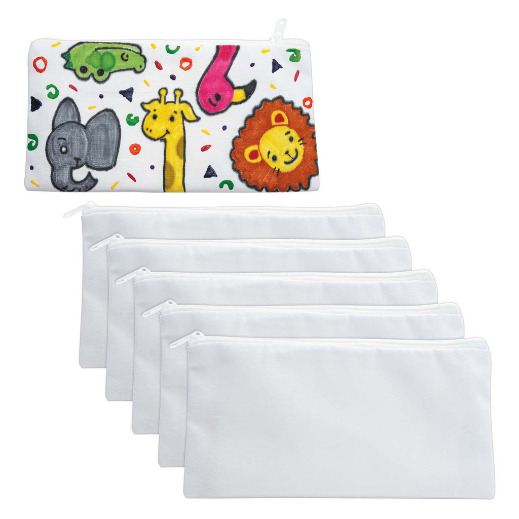 Colorations - versier je eigen etui canvas, set van 12