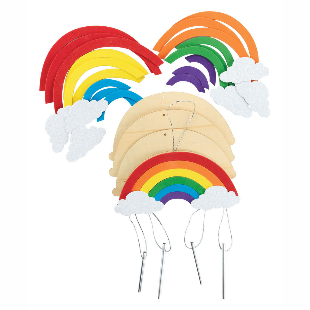 Colorations – Gestalte und dekoriere dein eigenes Windspiel, 12er-Set