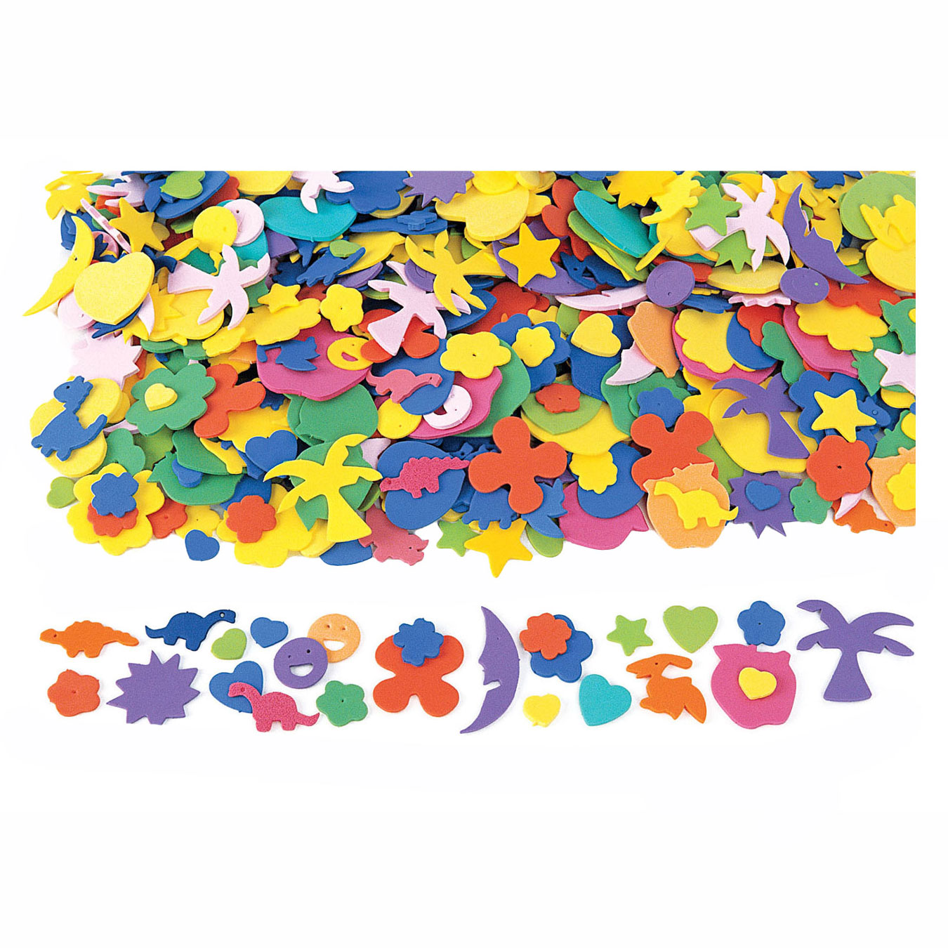Colorations - lustige Schaumstofffiguren, 1000 Stück.