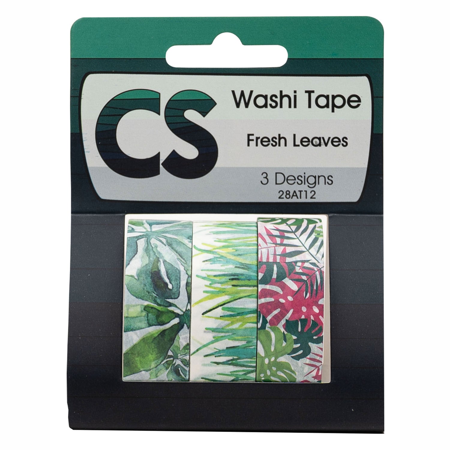 Colorations - Washi Tape Pflanzen 3 Rollen, 5 m.