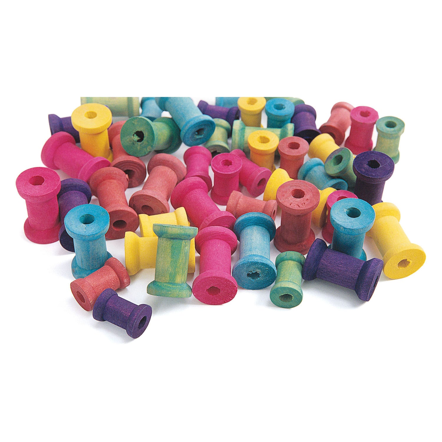 Colorations – farbige Holzklötze, Set mit 50 Stück