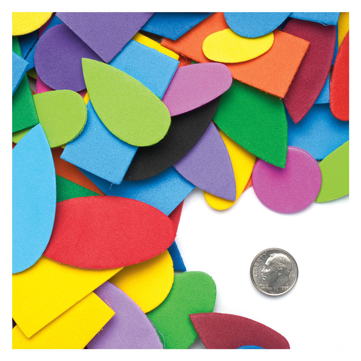 Colorations - Schaumstoffformen im Beutel, 4475 Stück.