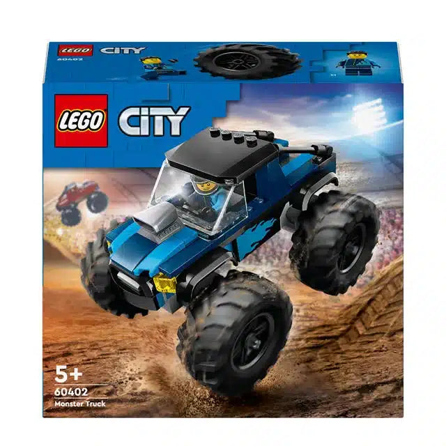 Lego city - blauwe monstertruck constructiespeelgoed (60402)