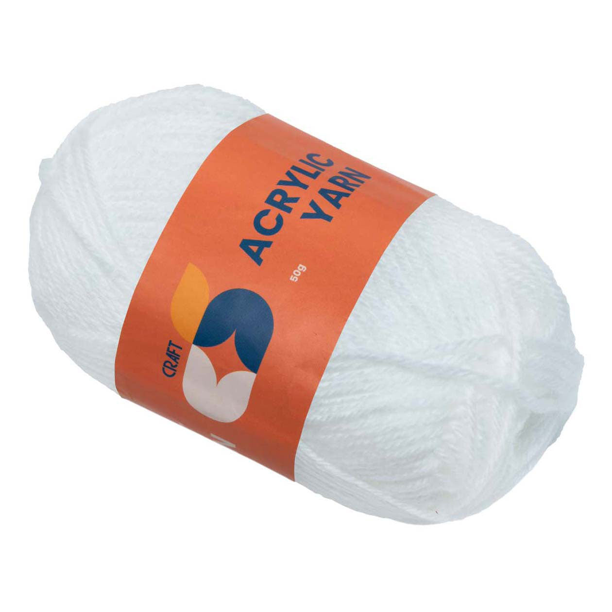 Colorations – Acrylgarn weiß, 50 g