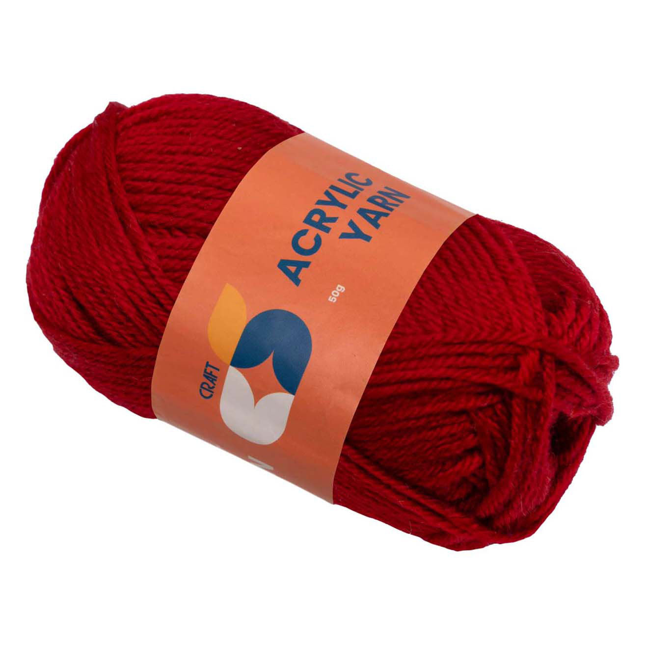 Colorations – Acrylgarn rot, 50 g