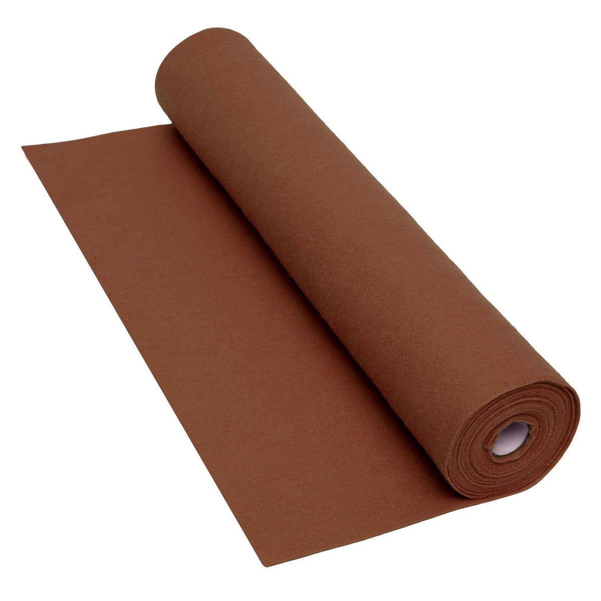 Colorations – braune Filzrolle – 160 g/m², 5 m x 45 cm