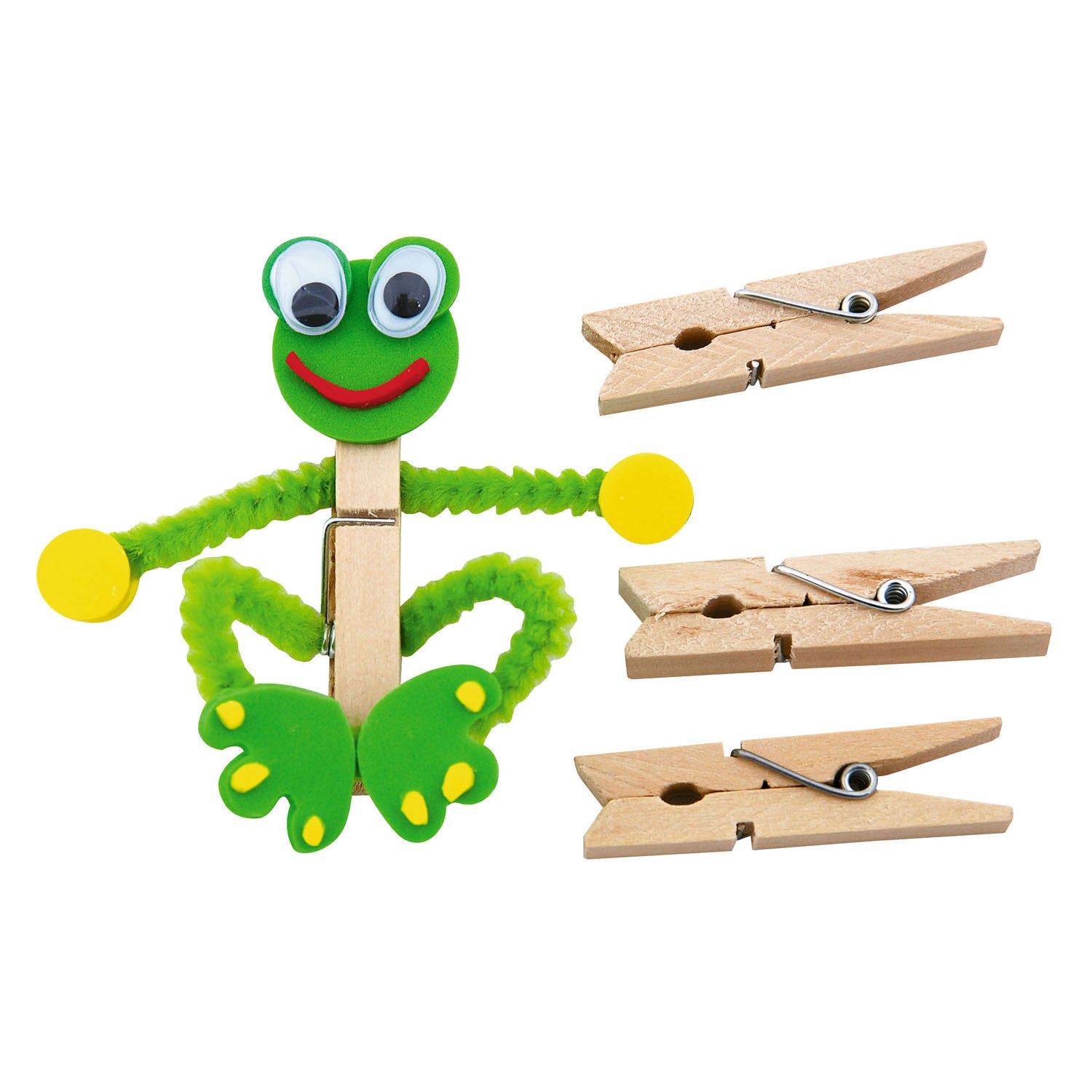 Colorations - houten wasknijpers - 48st.