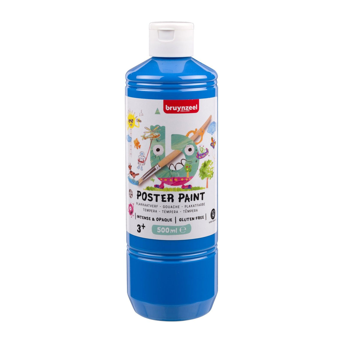 Bruynzeel plakkaatverf 500ml lichtblauw