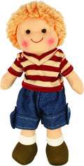 Bigjigs stoffen pop harry - 28cm