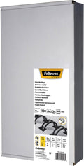 Fellowes bindruggen metaal 6 mm zwart, 100 stuks