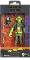 Star wars the black series mon calamari (halloween edition), premium collectible 6 inch action figure