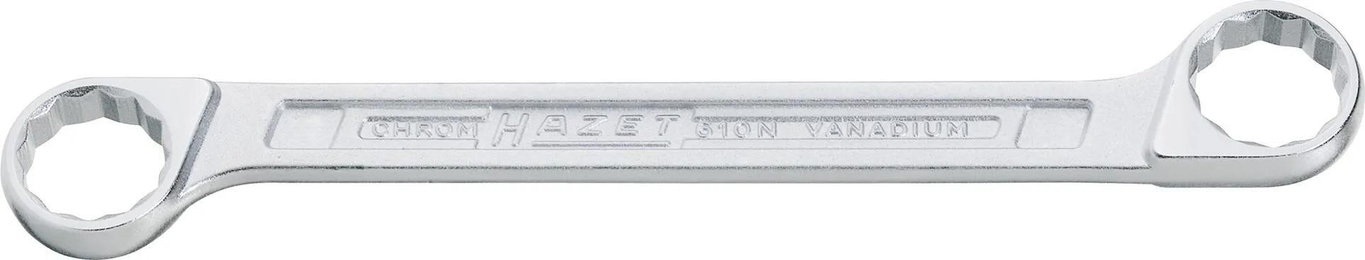 Hazet doppelringschlüssel do-ring key 10x11mm form b straight