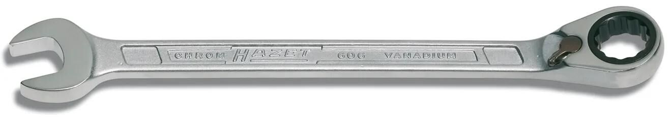 Hazet ratschenschlüssel 606 ring ratchet jaws. angled 13