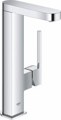 Grohe plus l wastafelmengkraan met uittrekbare sproeikop - hoge uitloop - push open waste - waterbesparend