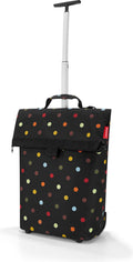 Reisenthel trolley m boodschappentrolley - polyester - 43 l - dots zwart