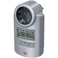 Brennenstuhl weekschakelklok primera-line dt ip44 zilver