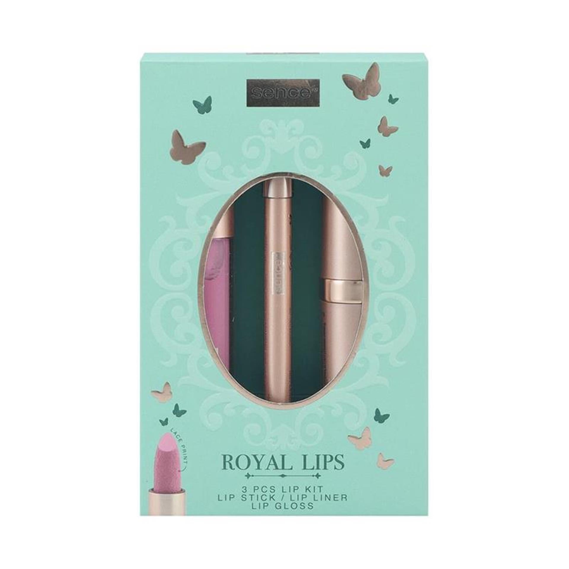 Sence giftset lip kit royal chic 3-delig