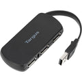 Usb-hub targus ach114eu 4-poorts grijs, zwart