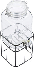 Point-virgule drankdispenser 3,6 liter - met metalen houder