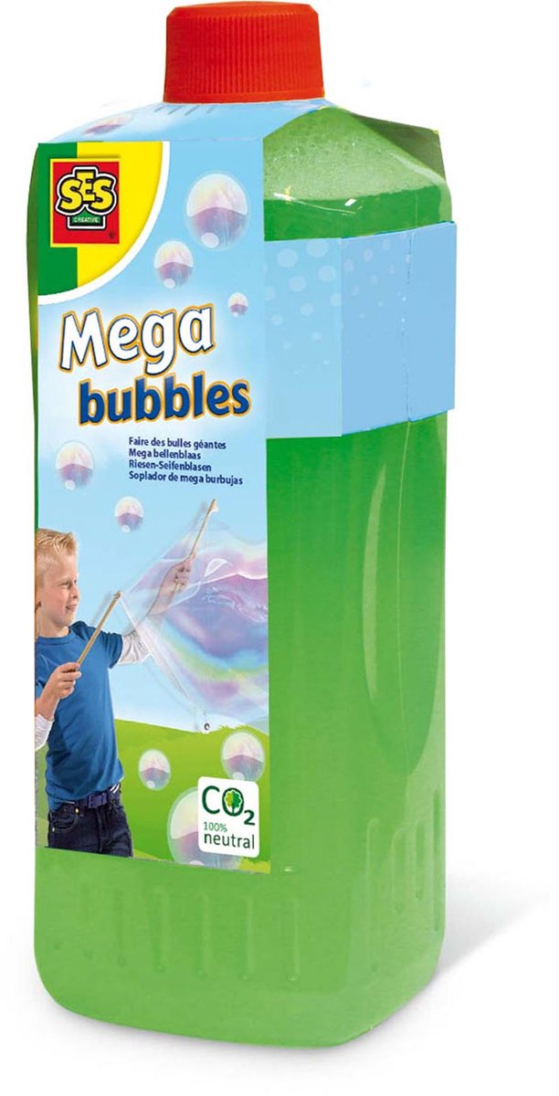 SES Mega Bubble Nachfüllpackung, 750 ml