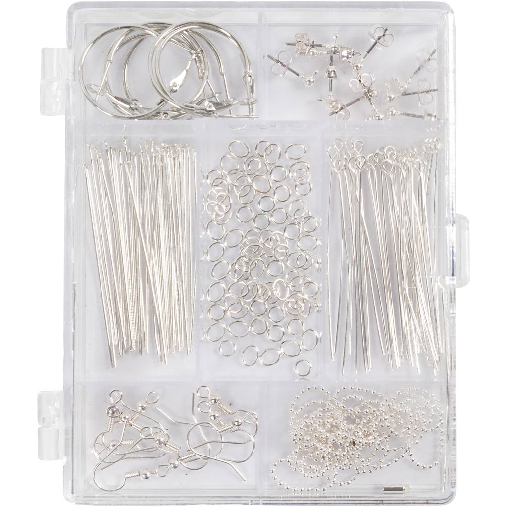 Creativ company sieraden verzilverd startset