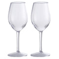 Wijnglazenset kunststof 2-delig 330ml