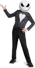 Disguise disney - nightmare before kerstmis, kostuum jack skellington classic, maat m (7-8 jaar), jongens