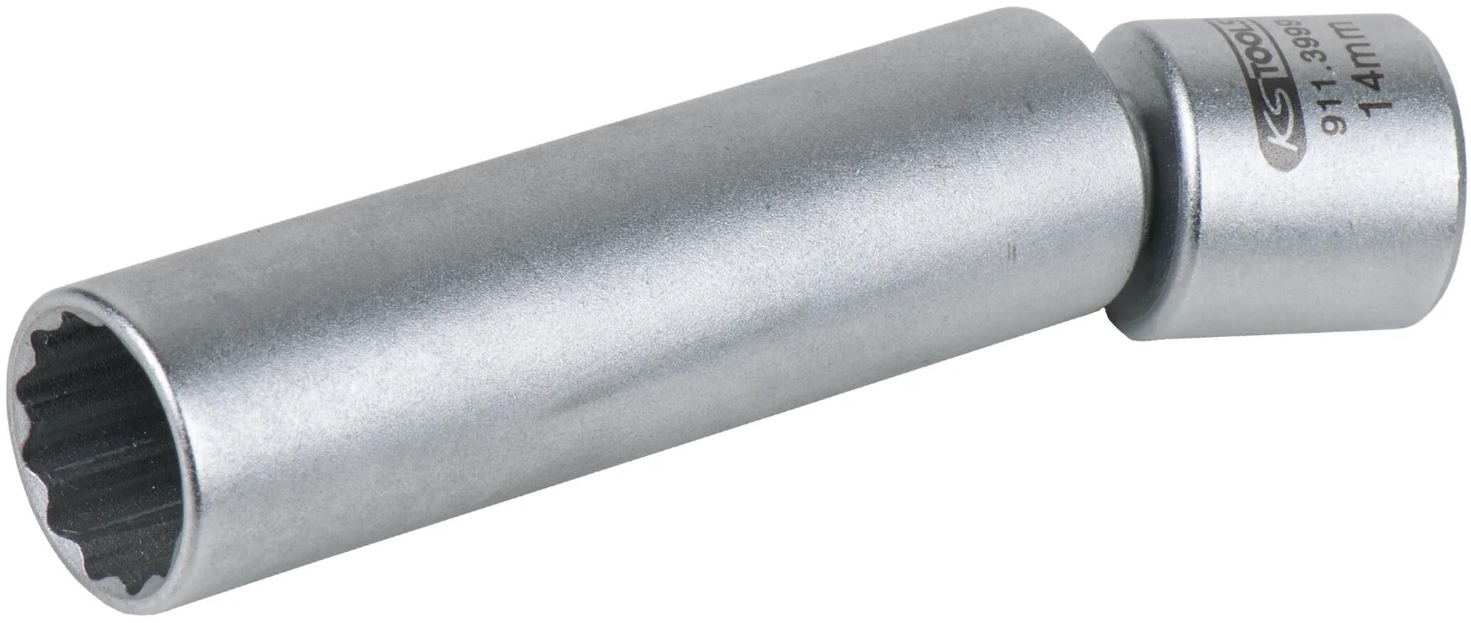 Ks tools zündkerzen-steckschlüsseleinsatz special spark plugs socke with joint