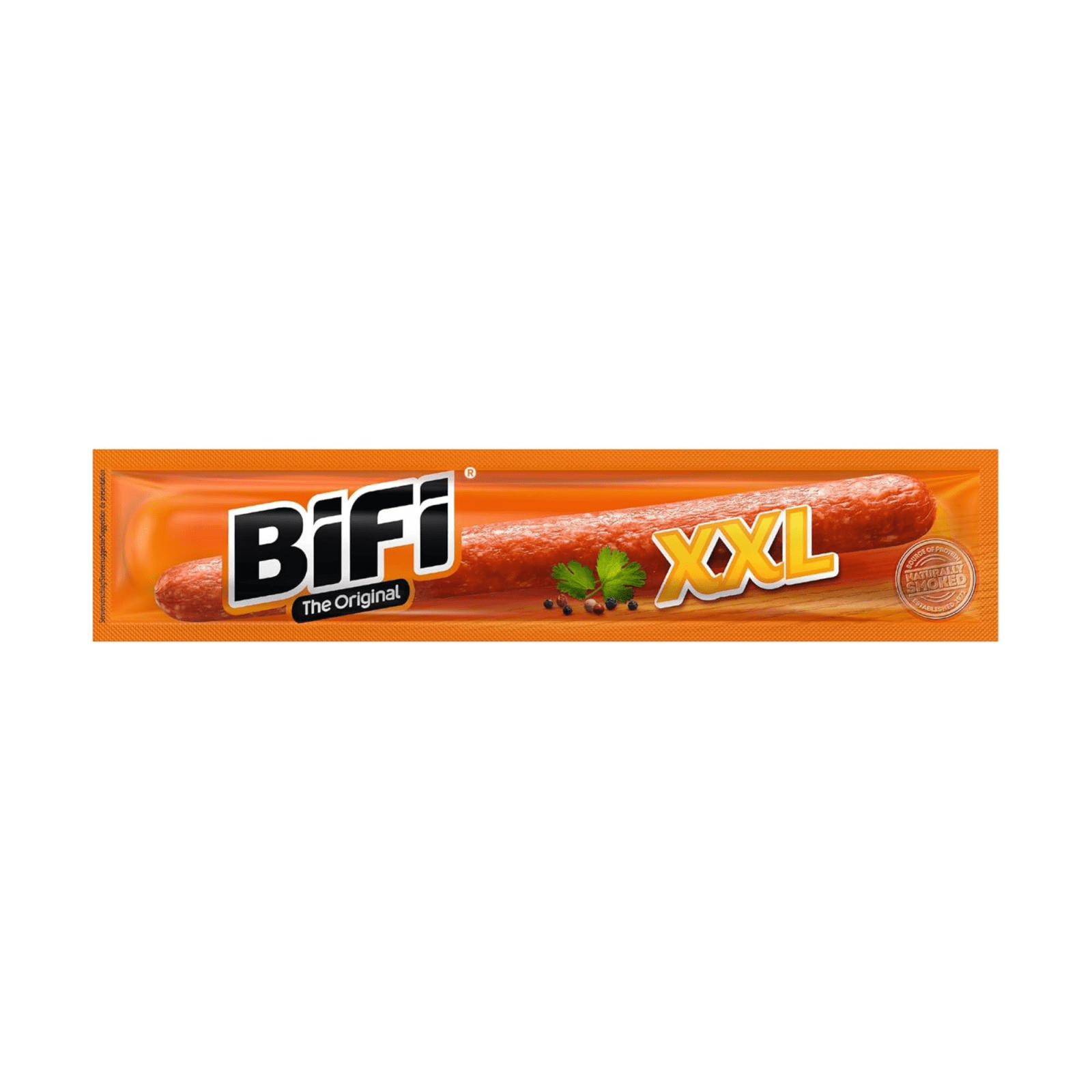 Bifi original xxl - salami sticks extra groot - ideale vlees snack - voor tussendoor, onderweg of in de lunchtrommel - 30x40g