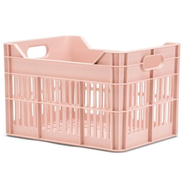 Recycelte Urban Proof Junior Fahrradbox 15 Liter – Pastellrosa