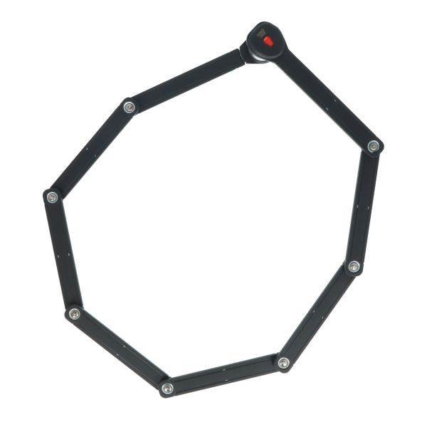 Edge vouwslot foldguard xl 120 met art2-keurmerk - zwart