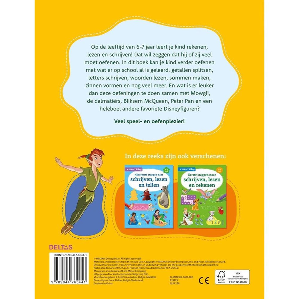Deltas disney schrijven, lezen en rekenen (6-7 j.)