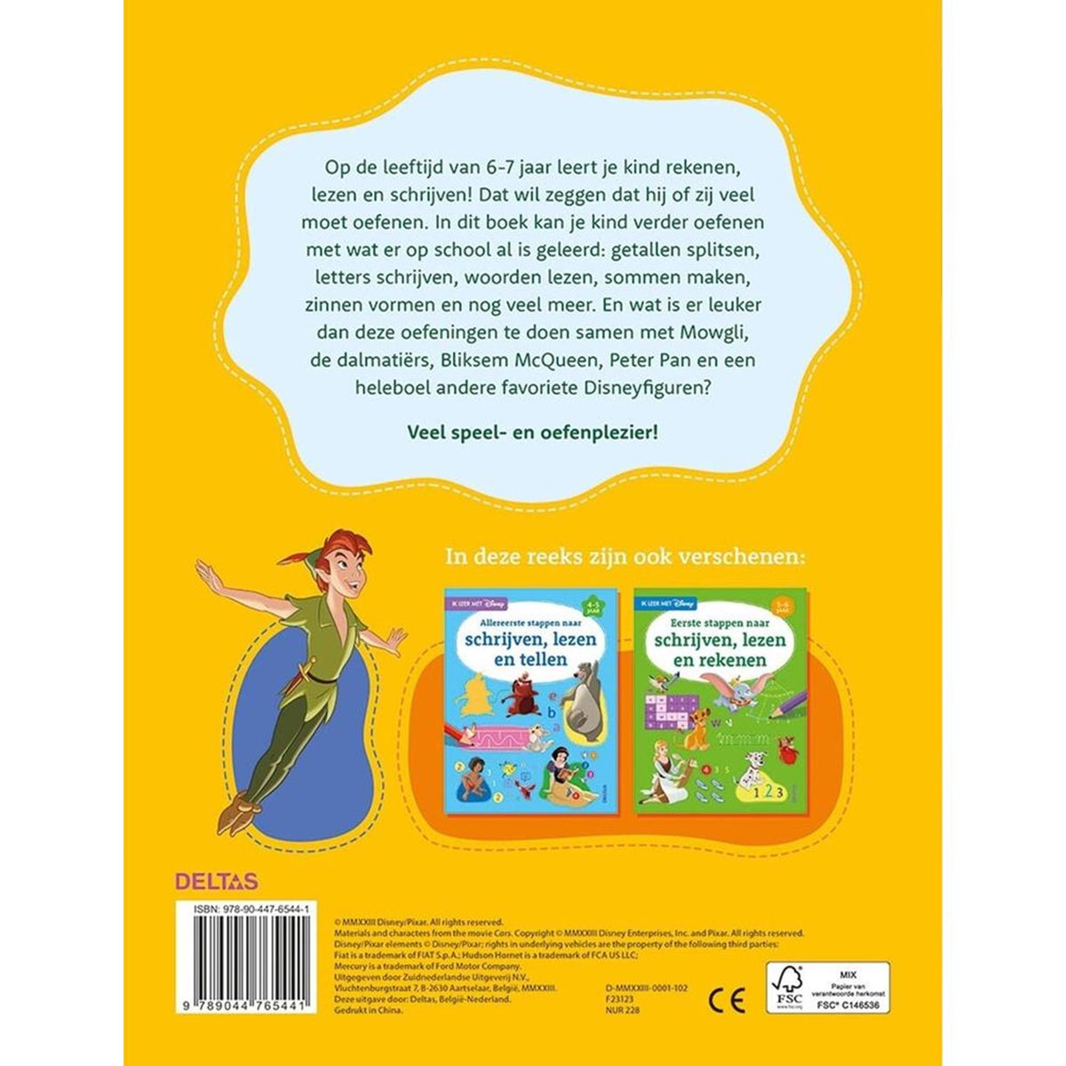 Deltas disney schrijven, lezen en rekenen (6-7 j.)
