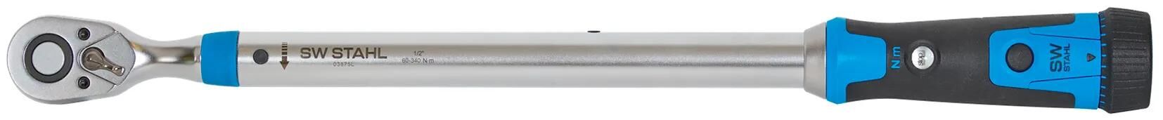 Sw stahl drehmomentschlüssel torque wrench 1 2 sw-steel 60-340 nm