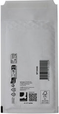 Q-connect luchtkussenenveloppen, wit, 1-a, 120 x 175 mm, doos van 200 stuks