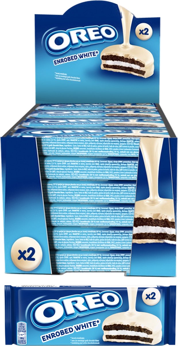 Oreo covered white (24x 41gr)