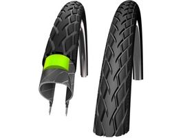 Schwalbe green marathon - wired - addix eco - greenguard - 24x1.75 - black + reflex