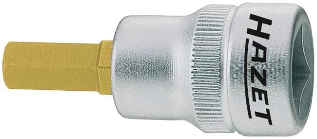 Hazet schraubendrehereinsatz plug-in sockets 3 8 4mm 6-kt.inside l1= 17mm