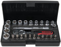 Ks tools steckschlüsselsatz socket wrench set 1 4 26tlg.