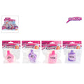 Glamour squishy knijpflesje parfum nagellak 7cm 2 assorti