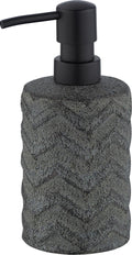 Wenko zeepdispenser mantua 360 ml keramiek zwart