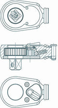 Hazet knarrenrad repair set f.863s